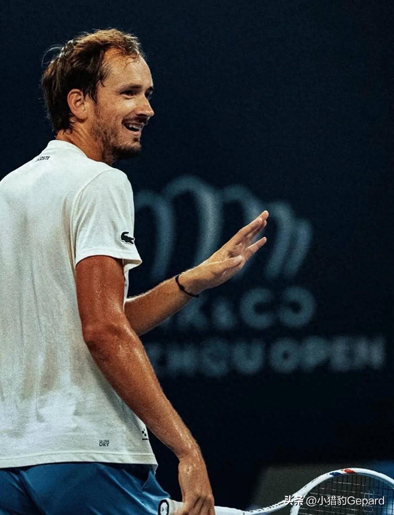 蒙特卡洛大师赛险胜联合杯，梅德韦杰夫高光表现